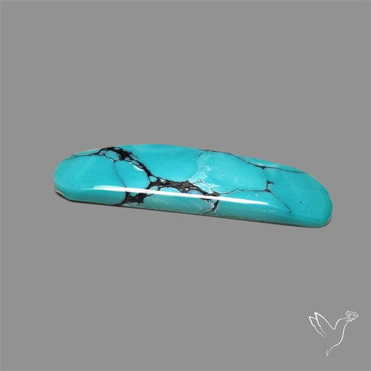 Hubei Turquoise Cabochon Thin Cut