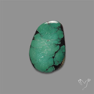Hubei Turquoise Cabochon Thin Cut