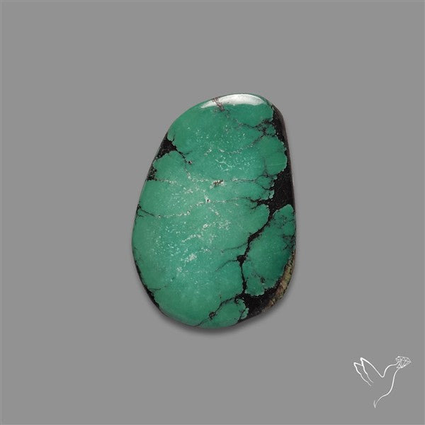 Hubei Turquoise Cabochon Thin Cut
