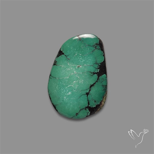 Hubei Turquoise Cabochon Thin Cut
