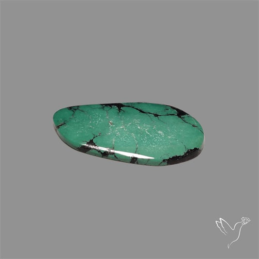 Hubei Turquoise Cabochon Thin Cut