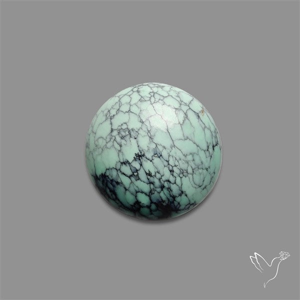 Rare Black Bridge Variscite Cabochon