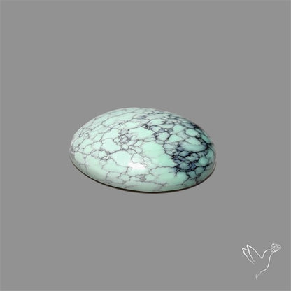 Rare Black Bridge Variscite Cabochon