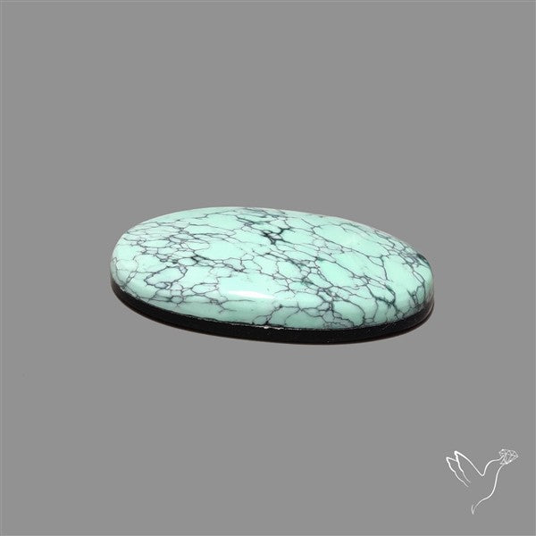 Rare Black Bridge Variscite Cabochon