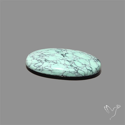 Rare Black Bridge Variscite Cabochon