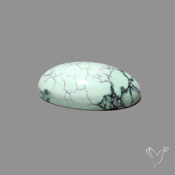 Rare Black Bridge Variscite Cabochon