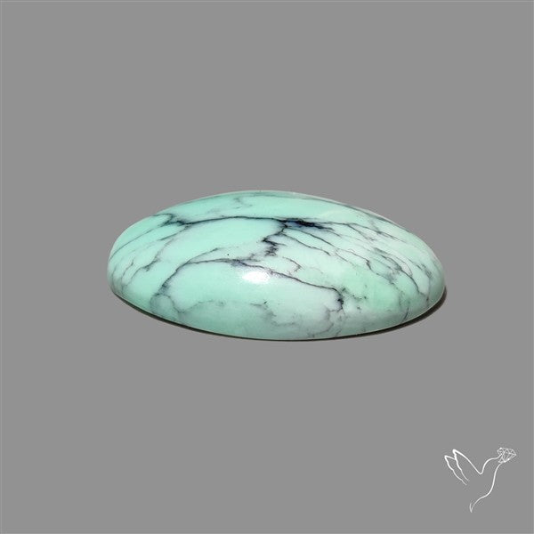 Rare Black Bridge Variscite Cabochon
