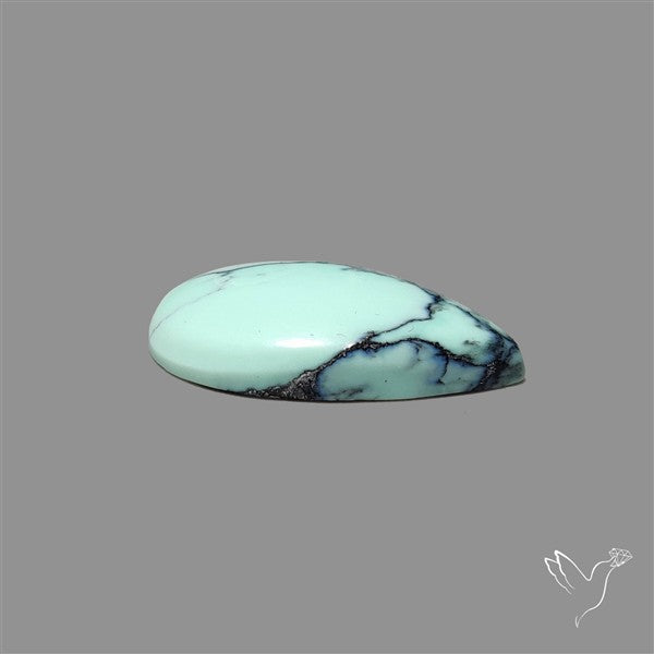 Rare Black Bridge Variscite Cabochon