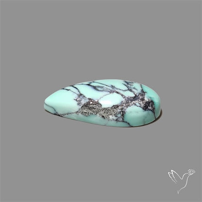 Rare Black Bridge Variscite Cabochon