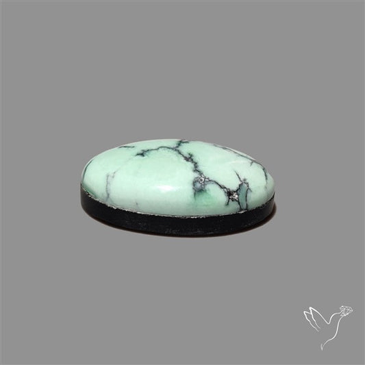 Rare Black Bridge Variscite Cabochon