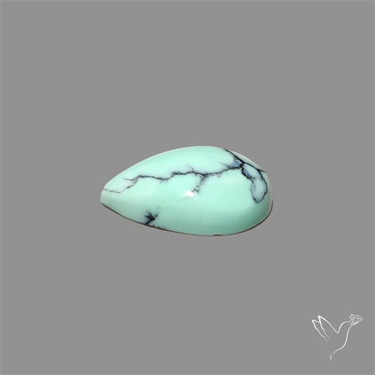 Rare Black Bridge Variscite Cabochon