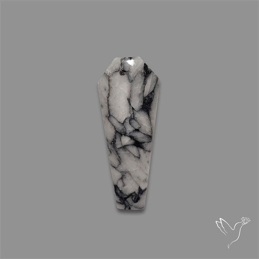 Pinolith Cabochon Coffin Shaped