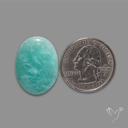 Peruvian Amazonite Cabochon