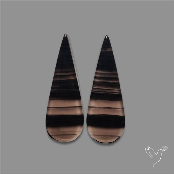 Midnight Obsidian Pair