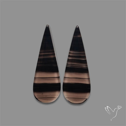 Midnight Obsidian Pair