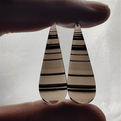 Midnight Obsidian Pair