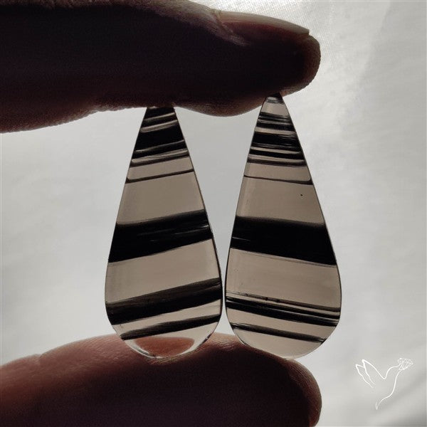 Midnight Obsidian Pair