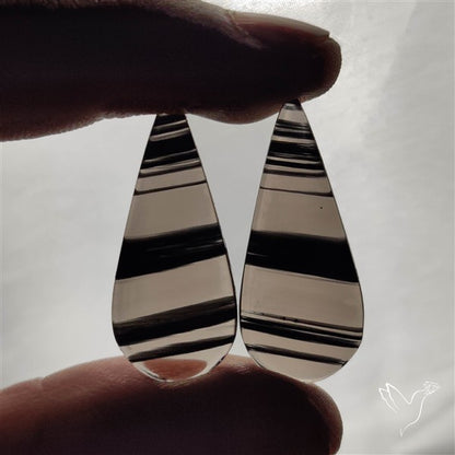 Midnight Obsidian Pair