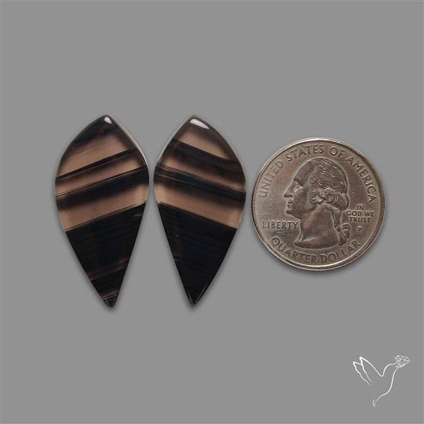 Midnight Obsidian Pair