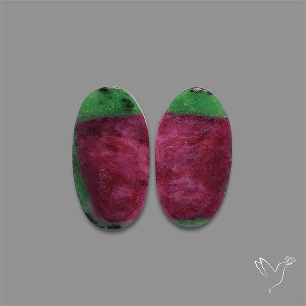 Ruby In Zoisite Pair