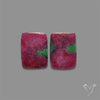 Ruby In Zoisite Pair