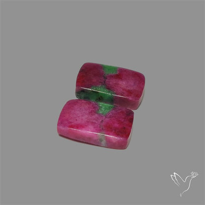 Ruby In Zoisite Pair