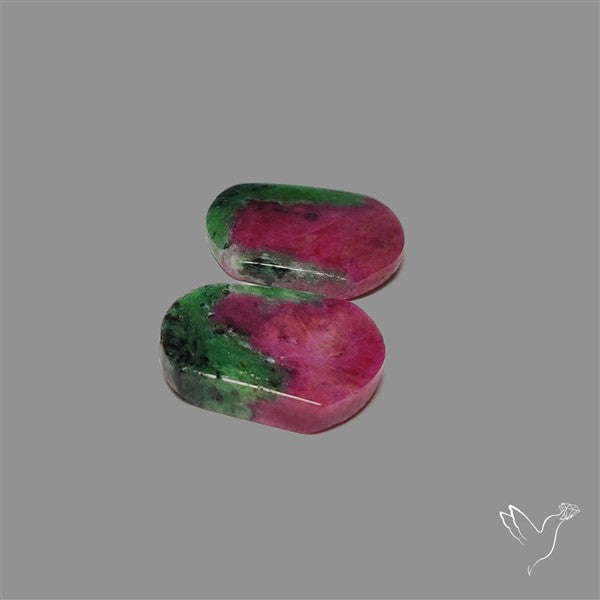 Ruby In Zoisite Pair