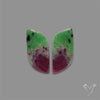 Ruby In Zoisite Pair