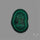 Rare Malachite Stalactite with Chattoyancy Slice