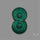 Rare Malachite Stalactite with Chattoyancy Slice