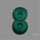 Rare Malachite Stalactite with Chattoyancy Slice