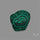 Rare Malachite Stalactite with Chattoyancy Slice