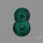 Rare Malachite Stalactite with Chattoyancy Slice
