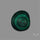 Rare Malachite Stalactite with Chattoyancy Slice