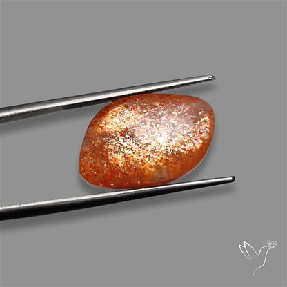 Confetti Sunstone Cabochon