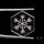 Himalayan Quartz Handcarved Snowflake Reverse Intaglio Carving