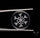 Himalayan Quartz Handcarved Snowflake Reverse Intaglio Carving