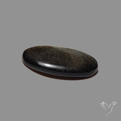 Goldsheen Obsidian Cabochon