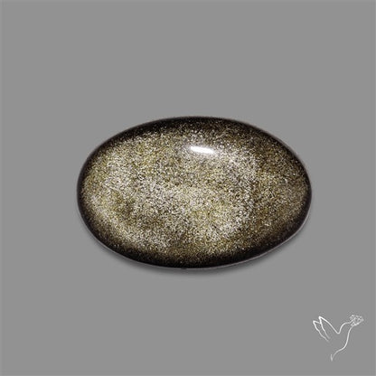 Goldsheen Obsidian Cabochon