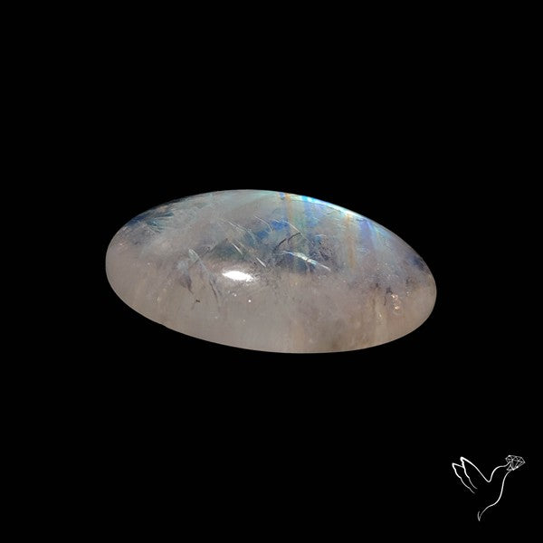 Rainbow Moonstone High Grade Cabochon