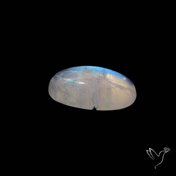 Rainbow Moonstone High Grade Cabochon