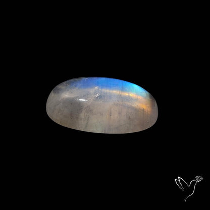 Rainbow Moonstone High Grade Cabochon