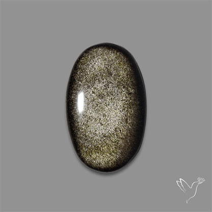 Goldsheen Obsidian Cabochon