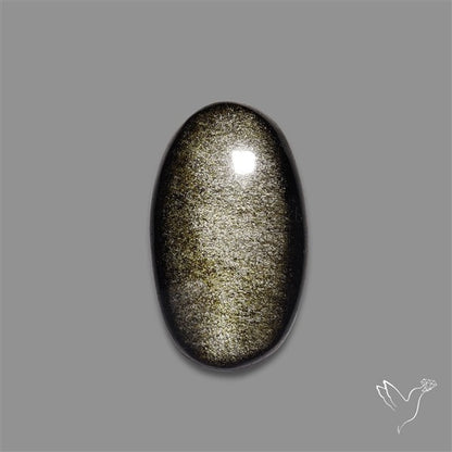 Goldsheen Obsidian Cabochon