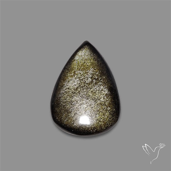 Goldsheen Obsidian Cabochon
