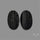 Raw Face Black Tourmaline Pair