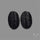 Raw Face Black Tourmaline Pair