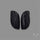 Raw Face Black Tourmaline Pair
