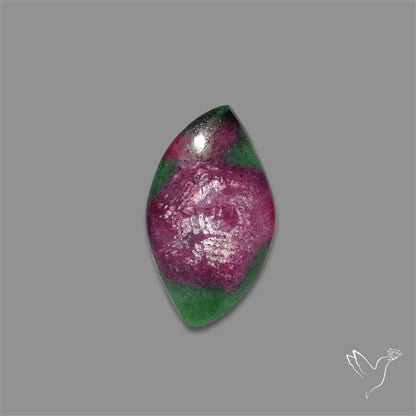 Flashy Ruby Zoisite Cabochon