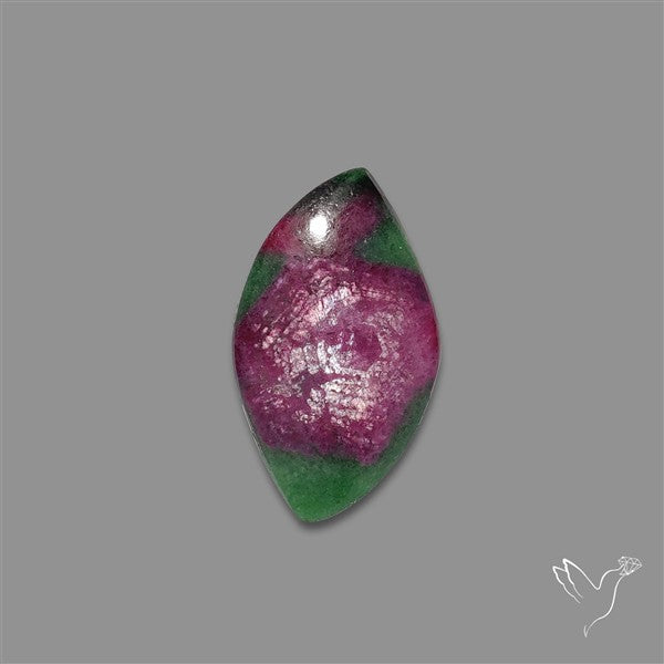 Flashy Ruby Zoisite Cabochon